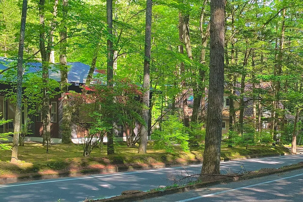 The Prince Villa Karuizawa whole-house rental in the forest