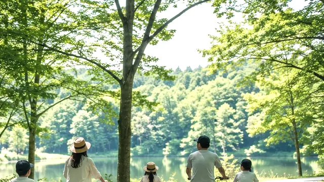 Family activities in Karuizawa